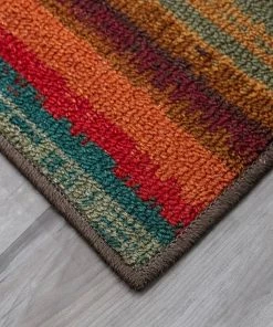 Boho Stripe Multi 2 ft. x 8 ft. Machine Washable Striped Runner Rug by Mohawk Home 16 Boho Stripe Multi 2 ft. x 8 ft. Machine Washable Striped Runner Rug by Mohawk Home -Mohawk Home Sales multi mohawk home area rugs 418731 40 1000