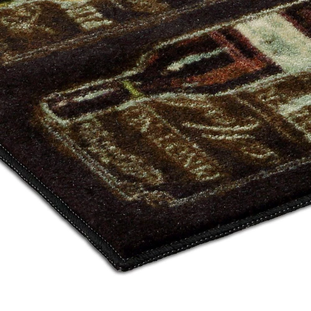 Chalkboard Sign Multi 3 ft. x 4 ft. 3-Piece Indoor Rug Set by Mohawk Home 8 Chalkboard Sign Multi 3 ft. x 4 ft. 3-Piece Indoor Rug Set by Mohawk Home - Image 6