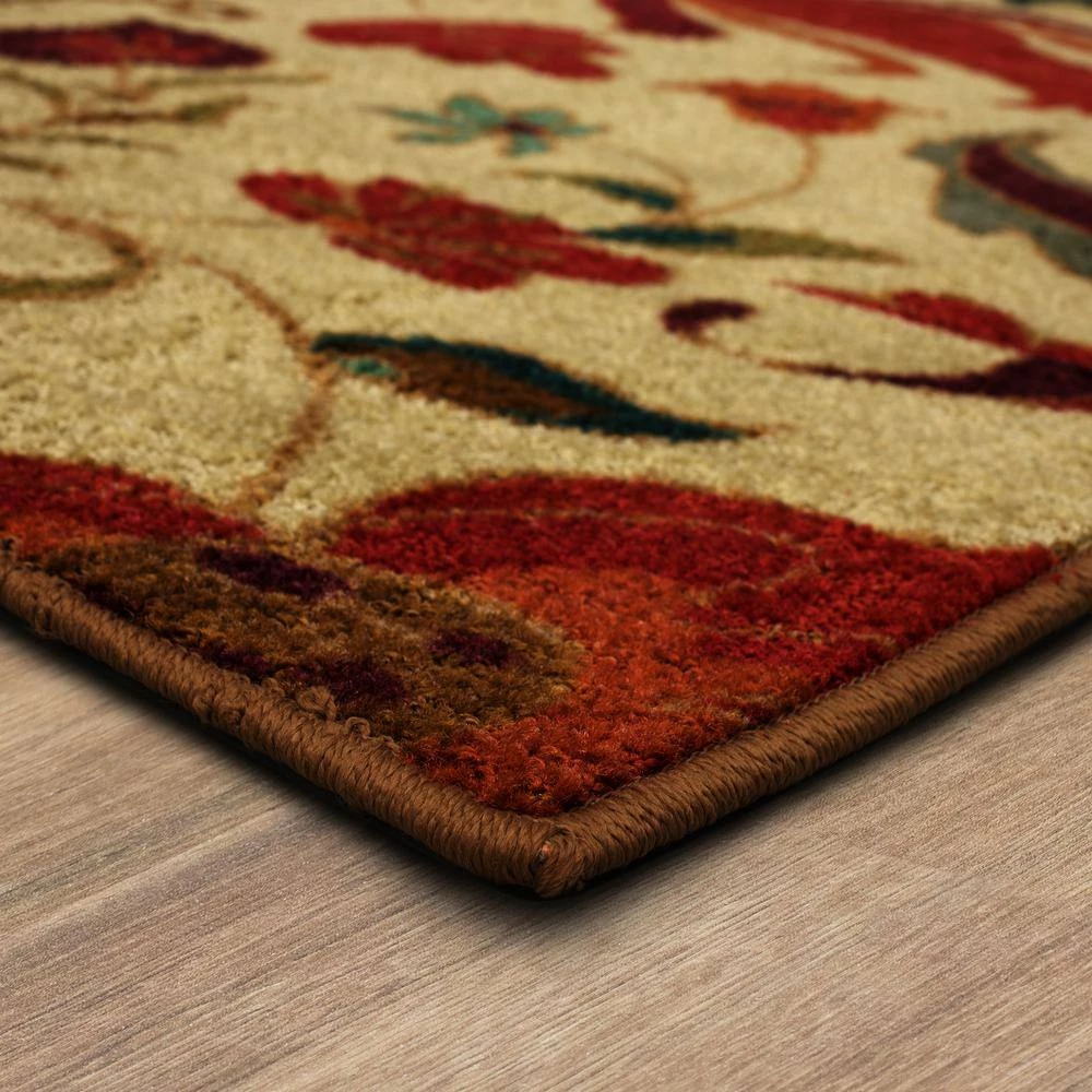 Tropical Acres Multi 6 ft. x 9 ft. Paisley Area Rug by Mohawk Home 8 Tropical Acres Multi 6 ft. x 9 ft. Paisley Area Rug by Mohawk Home - Image 6