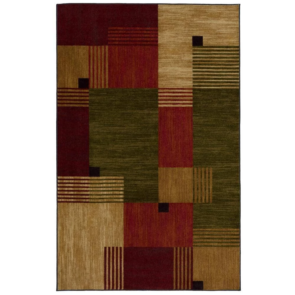 Alliance Multi 6 ft. x 9 ft. Geometric Area Rug by Mohawk Home 3 Alliance Multi 6 ft. x 9 ft. Geometric Area Rug by Mohawk Home