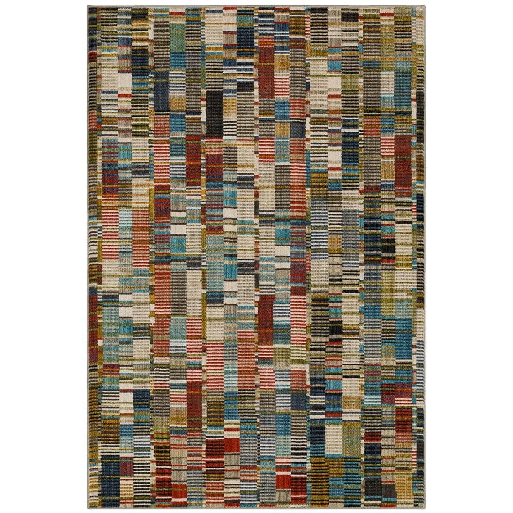 Iola Multi 8 ft. x 11 ft. Geometric Area Rug by Mohawk Home 3 Iola Multi 8 ft. x 11 ft. Geometric Area Rug by Mohawk Home