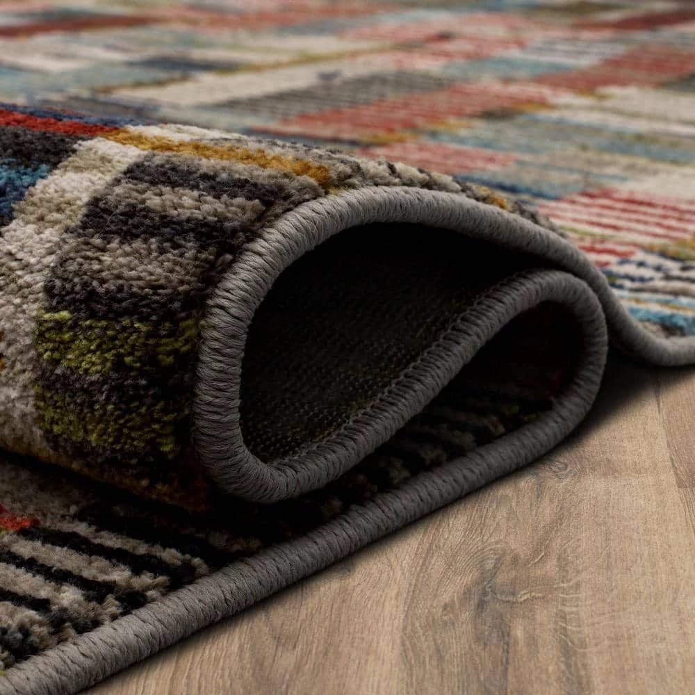 Iola Multi 8 ft. x 11 ft. Geometric Area Rug by Mohawk Home 9 Iola Multi 8 ft. x 11 ft. Geometric Area Rug by Mohawk Home - Image 7