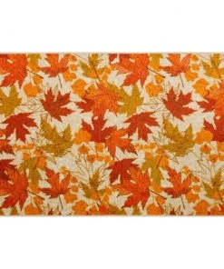 Fall Leaves Multi 2 ft. 6 in. x 4 ft. 2 in. Machine Washable Area Rug by Mohawk Home