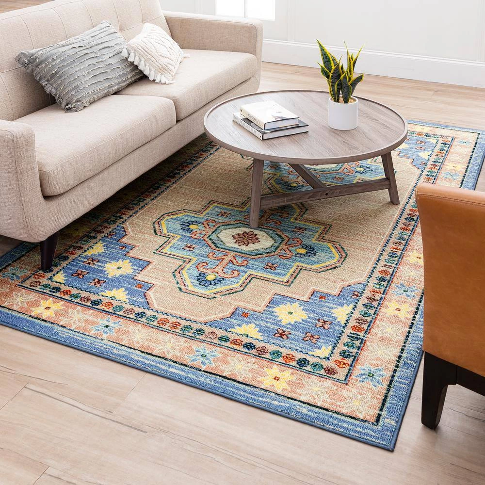 Jarama Multi 6 ft. x 9 ft. Area Rug by Mohawk Home 4 Jarama Multi 6 ft. x 9 ft. Area Rug by Mohawk Home - Image 2