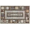 Welcome Drifted Nature 23 in. x 35 in. Doorscapes Estate Mat by Mohawk Home 1 Welcome Drifted Nature 23 in. x 35 in. Doorscapes Estate Mat by Mohawk Home -Mohawk Home Sales multi mohawk home door mats 479725 64 1000