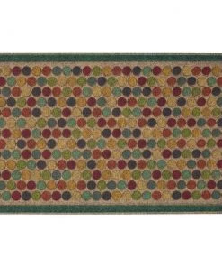 Colorful Dots Bright 18 in. x 30 in. Ornamental Entry Mat by Mohawk Home