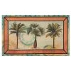Picture Frame Fresco Palm 18 in. x 30 in. Recycled Rubber Door Mat by Mohawk Home -Mohawk Home Sales multi mohawk home door mats 548018 64 1000