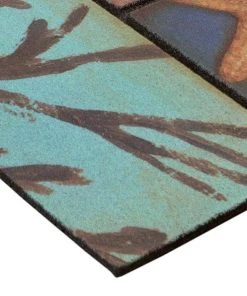 Patchwork Sand and Surf 18 in. x 30 in. Recycled Rubber Door Mat by Mohawk Home 7 Patchwork Sand and Surf 18 in. x 30 in. Recycled Rubber Door Mat by Mohawk Home -Mohawk Home Sales multi mohawk home door mats 548063 77 1000