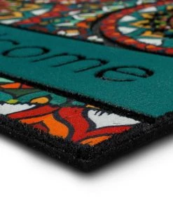 Welcome Bohemian Kingdom 18 in. x 30 in. Doorscapes Mat by Mohawk Home -Mohawk Home Sales multi mohawk home door mats 591519 1d 1000
