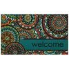 Welcome Bohemian Kingdom 18 in. x 30 in. Doorscapes Mat by Mohawk Home -Mohawk Home Sales multi mohawk home door mats 591519 64 1000