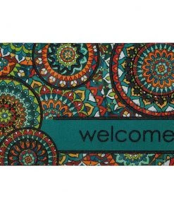 Welcome Bohemian Kingdom 18 in. x 30 in. Doorscapes Mat by Mohawk Home