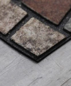Mosaic Mythos Stone Slice 23 in. x 35 in. Doorscapes Estate Mat by Mohawk Home 7 Mosaic Mythos Stone Slice 23 in. x 35 in. Doorscapes Estate Mat by Mohawk Home -Mohawk Home Sales multi mohawk home door mats 617585 4f 1000