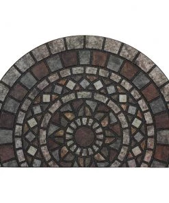Mosaic Mythos Stone Slice 23 in. x 35 in. Doorscapes Estate Mat by Mohawk Home