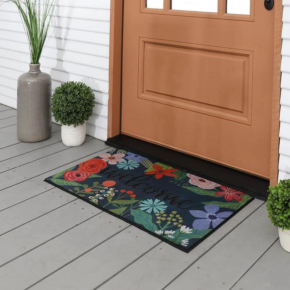 Spring Sunset Welcome 18 in. x 30 in. Doorscapes Mat by Mohawk Home 4 Spring Sunset Welcome 18 in. x 30 in. Doorscapes Mat by Mohawk Home - Image 2