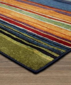 Rainbow Multi 7 ft. 6 in. x 10 ft. Striped Area Rug 3-Piece Set by Mohawk Home 16 Rainbow Multi 7 ft. 6 in. x 10 ft. Striped Area Rug 3-Piece Set by Mohawk Home -Mohawk Home Sales multi mohawk home rug sets 335465 40 1000