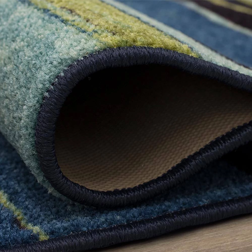 Rainbow Multi 7 ft. 6 in. x 10 ft. Striped Area Rug 3-Piece Set by Mohawk Home 10 Rainbow Multi 7 ft. 6 in. x 10 ft. Striped Area Rug 3-Piece Set by Mohawk Home - Image 8