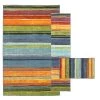Rainbow Multi 7 ft. 6 in. x 10 ft. Striped Area Rug 3-Piece Set by Mohawk Home 1 Rainbow Multi 7 ft. 6 in. x 10 ft. Striped Area Rug 3-Piece Set by Mohawk Home -Mohawk Home Sales multi mohawk home rug sets 335465 64 1000