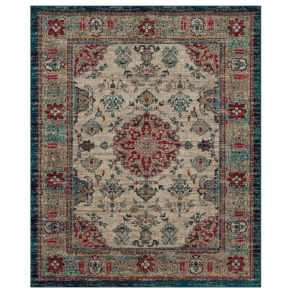 Fitzgerald Oyster 8 ft. x 10 ft. Abstract Area Rug by Mohawk Home 3 Fitzgerald Oyster 8 ft. x 10 ft. Abstract Area Rug by Mohawk Home