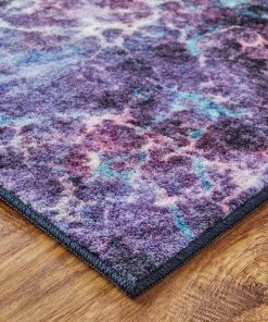 Fractal Purple 8 ft. x 10 ft. Abstract Area Rug by Mohawk Home -Mohawk Home Sales purple mohawk home area rugs 038371 77 1000