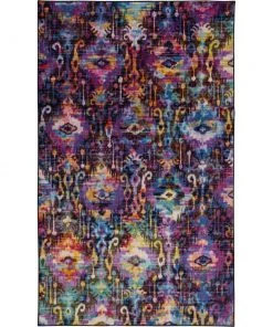 Arimo Purple 8 ft. x 10 ft. Tribal Area Rug by Mohawk Home