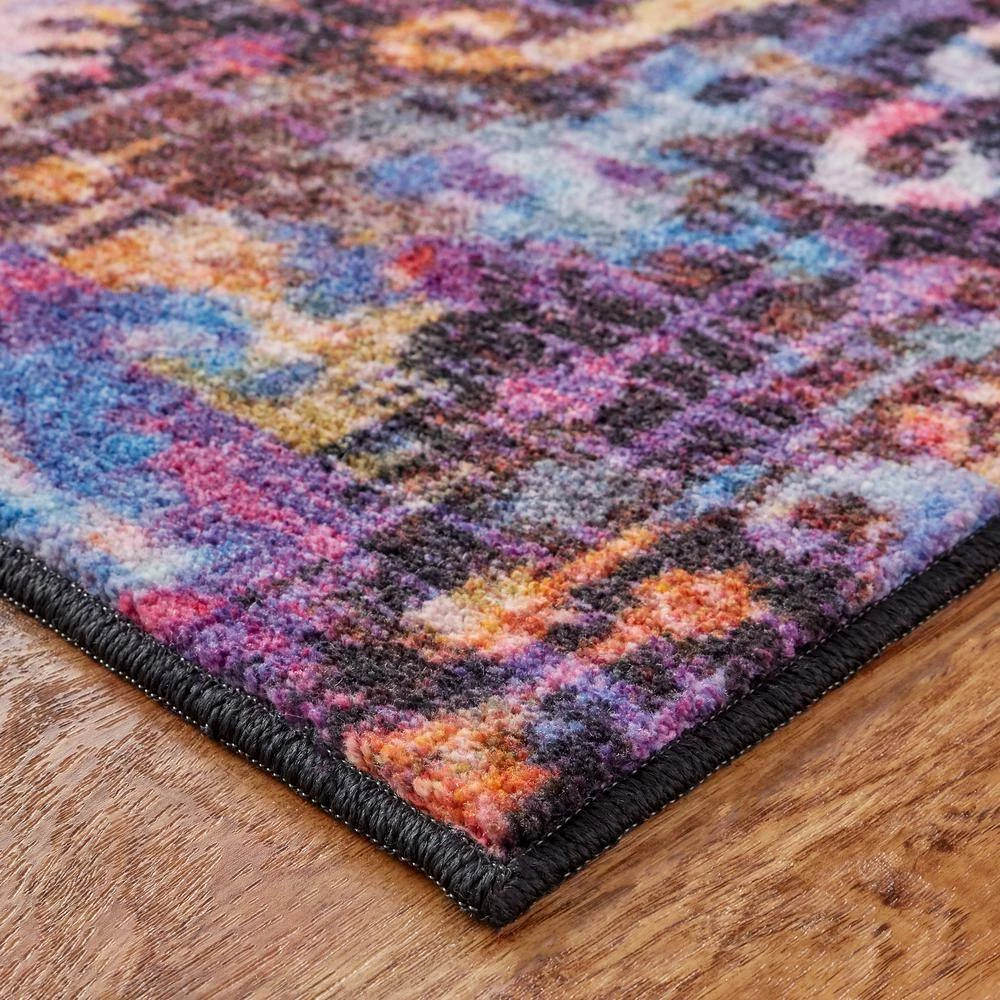 Arimo Purple 8 ft. x 10 ft. Tribal Area Rug by Mohawk Home 9 Arimo Purple 8 ft. x 10 ft. Tribal Area Rug by Mohawk Home - Image 7