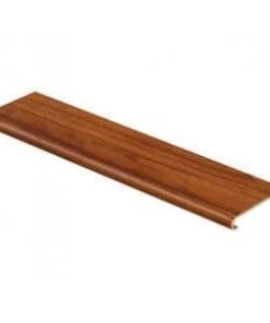Red Cherry/Warm Cherry 47 in. Long x 12-1/8 in. Deep x 1-11/16 in. Height Vinyl Overlay to Cover Stairs 1 in. Thick by Cap A Tread