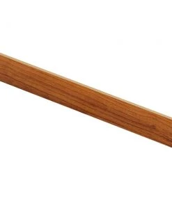 Red Cherry/Warm Cherry 47 in. Long x 1/2 in. Thick x 7-3/8 in. Wide Vinyl Overlay Riser to be Used with Cap A Tread