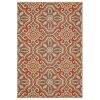 Sorrento Rust 10 ft. x 13 ft. Geometric Indoor/Outdoor Area Rug by Mohawk Home -Mohawk Home Sales rust mohawk home outdoor rugs 790837 64 1000