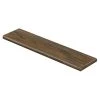 Saratoga Hickory 47 in. Length x 12-1/8 in. Wide x 1-11/16 in. Thick Laminate Right Return to Cover Stairs 1 in. Thick by Cap A Tread -Mohawk Home Sales saratoga hickory cap a tread laminate trim 016171608 64 1000