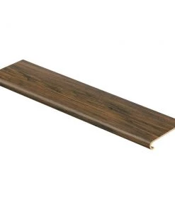 Saratoga Hickory 94 in. L x 12-1/8 in. W x 1-11/16 in. T Laminate to Cover Stairs 1 in. Thick by Cap A Tread