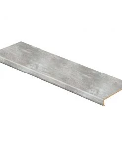 Scratch Stone 47 in. L x 12-1/8 in. D x 2-3/16 in. H Vinyl Overlay to Cover Stairs 1-1/8 in. to 1-3/4 in. Thick by Cap A Tread