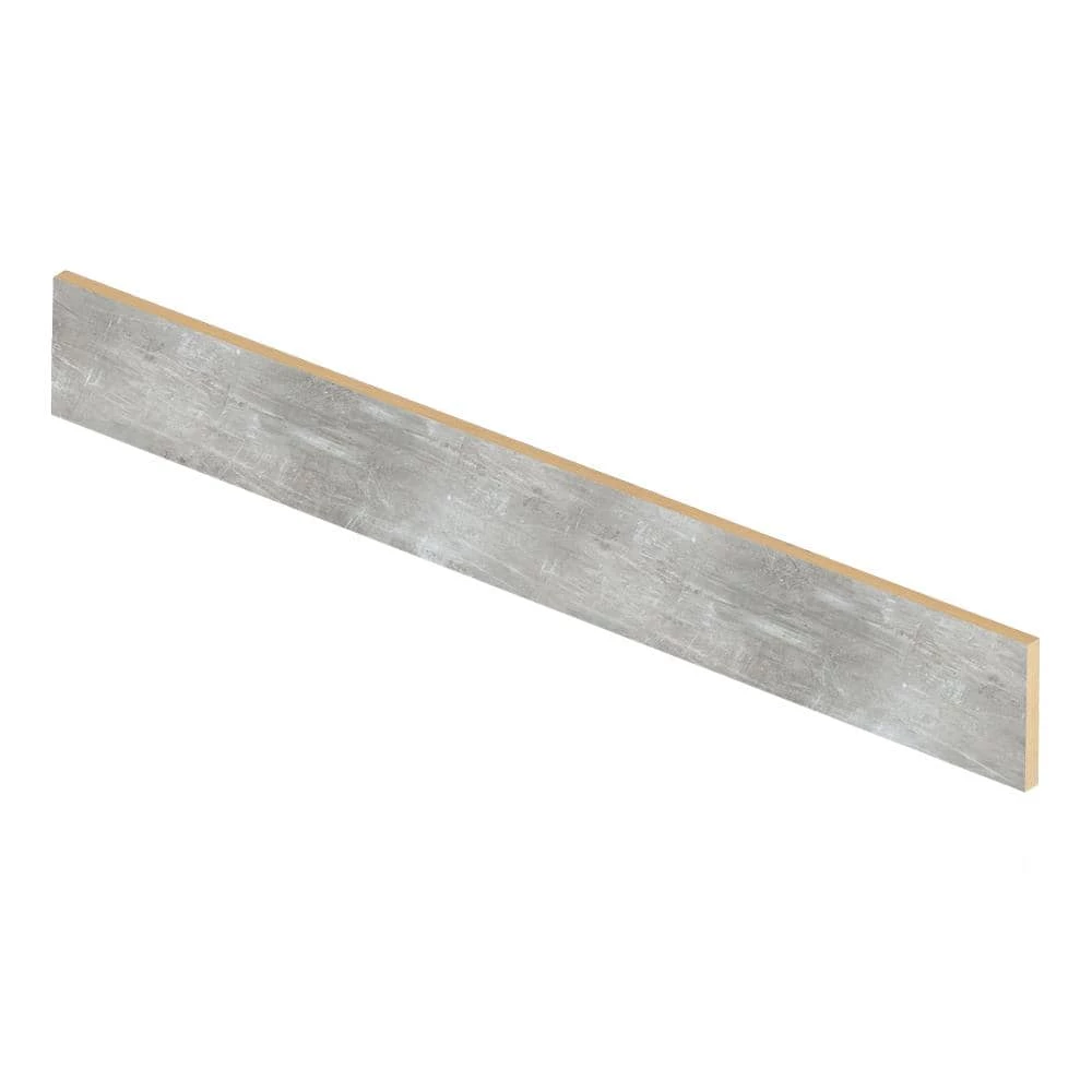 Scratch Stone 47 in. Length x 1/2 in. Deep x 7-3/8 in. Height Vinyl Overlay Riser to be Used with Cap A Tread 3 Scratch Stone 47 in. Length x 1/2 in. Deep x 7-3/8 in. Height Vinyl Overlay Riser to be Used with Cap A Tread