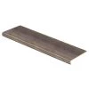 Seasoned Wood/Harrison Pine Dark/Augusta Wood 47 in. L x 12-1/8 in. W x 2-3/16 in. T Vinyl Overlay for Stairs Type 2 by Cap A Tread