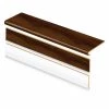 Shadow Hickory Stair Tread and Reversible Riser Kit 47 in. L x 12-1/8 in. W x 1-11/16 in. T to Cover Stairs 1 in. Thick by Cap A Tread -Mohawk Home Sales shadow hickory cap a tread vinyl stair treads 01c073814 64 1000