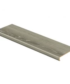 Sterling Oak/Gray Birch Wood 47 in. L x 12-1/8 in. D x 2-3/16 in. H Vinyl Overlay for Stairs 1-1/8 in. to 1-3/4 in. T by Cap A Tread