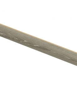 Sterling Oak/Gray Birch Wood 47 in. L x 1/2 in. D x 7-3/8 in. H Vinyl Overlay Riser to be Used with Cap A Tread