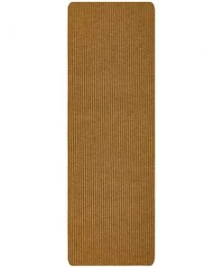 Striped Utility Mat Tan Indoor/Outdoor 24 in. x 72 in. Utility Door Mat by Mohawk Home