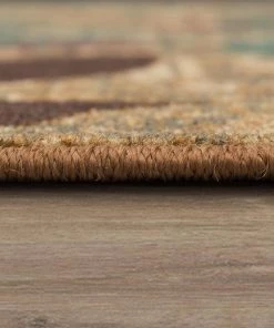 Bella Garden Tan 5 ft. x 8 ft. Indoor/Outdoor Area Rug by Mohawk Home -Mohawk Home Sales tan mohawk home outdoor rugs 379872 c3 1000