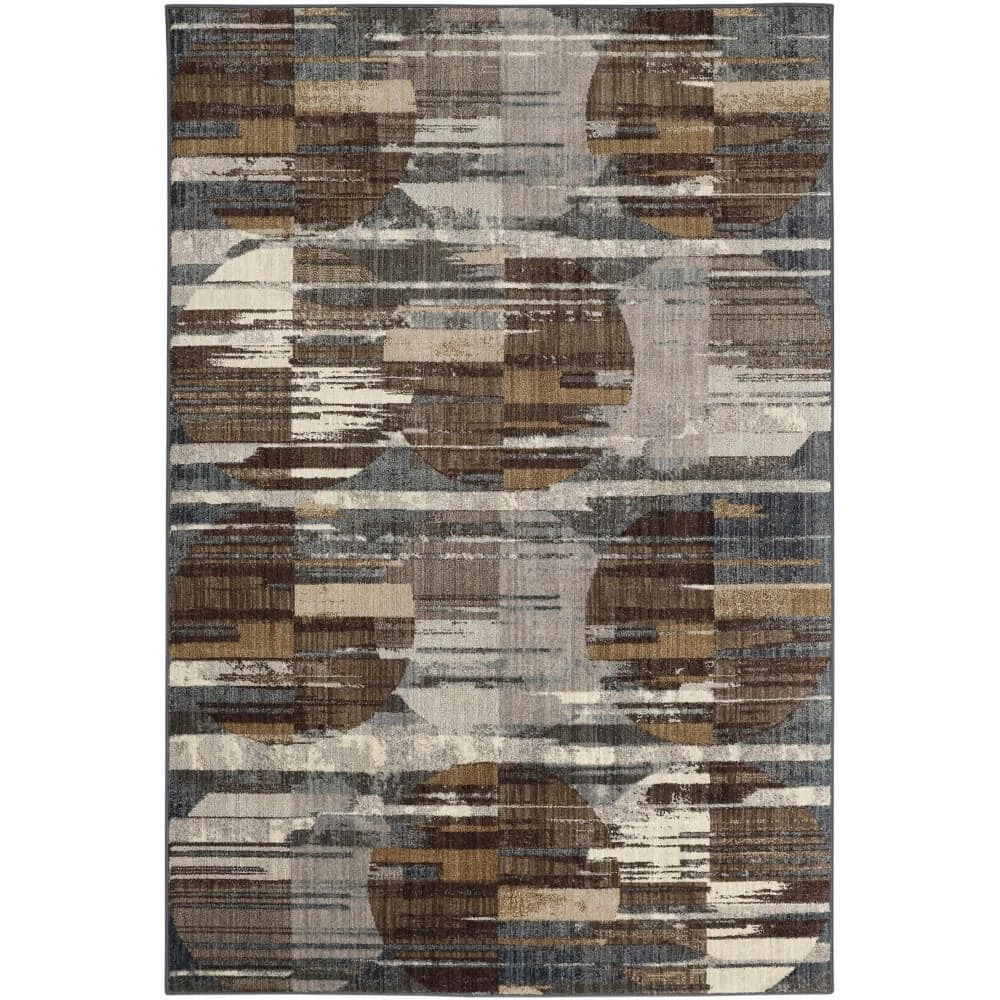 Pyramid Lake Taupe 8 ft. x 11 ft. Abstract Area Rug by Mohawk Home 3 Pyramid Lake Taupe 8 ft. x 11 ft. Abstract Area Rug by Mohawk Home