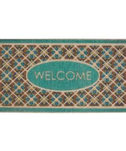 Mohawk Home Sales 7 Retro Tiles 24 in. x 48 in. Ornamental Entry Mat by Mohawk Home