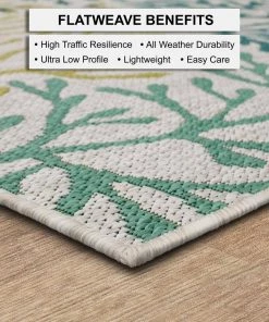 Lagoon Teal 10 ft. x 13 ft. Indoor/Outdoor Area Rug by Mohawk Home 20 Lagoon Teal 10 ft. x 13 ft. Indoor/Outdoor Area Rug by Mohawk Home -Mohawk Home Sales teal mohawk home outdoor rugs 791339 1d 1000