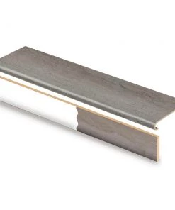 Turn Gris 1-11/16 in. T x 12-1/8 in. W x 47 in. L for Stairs 1 in. T Stair Tread and Reversible Riser Kit by Cap A Tread