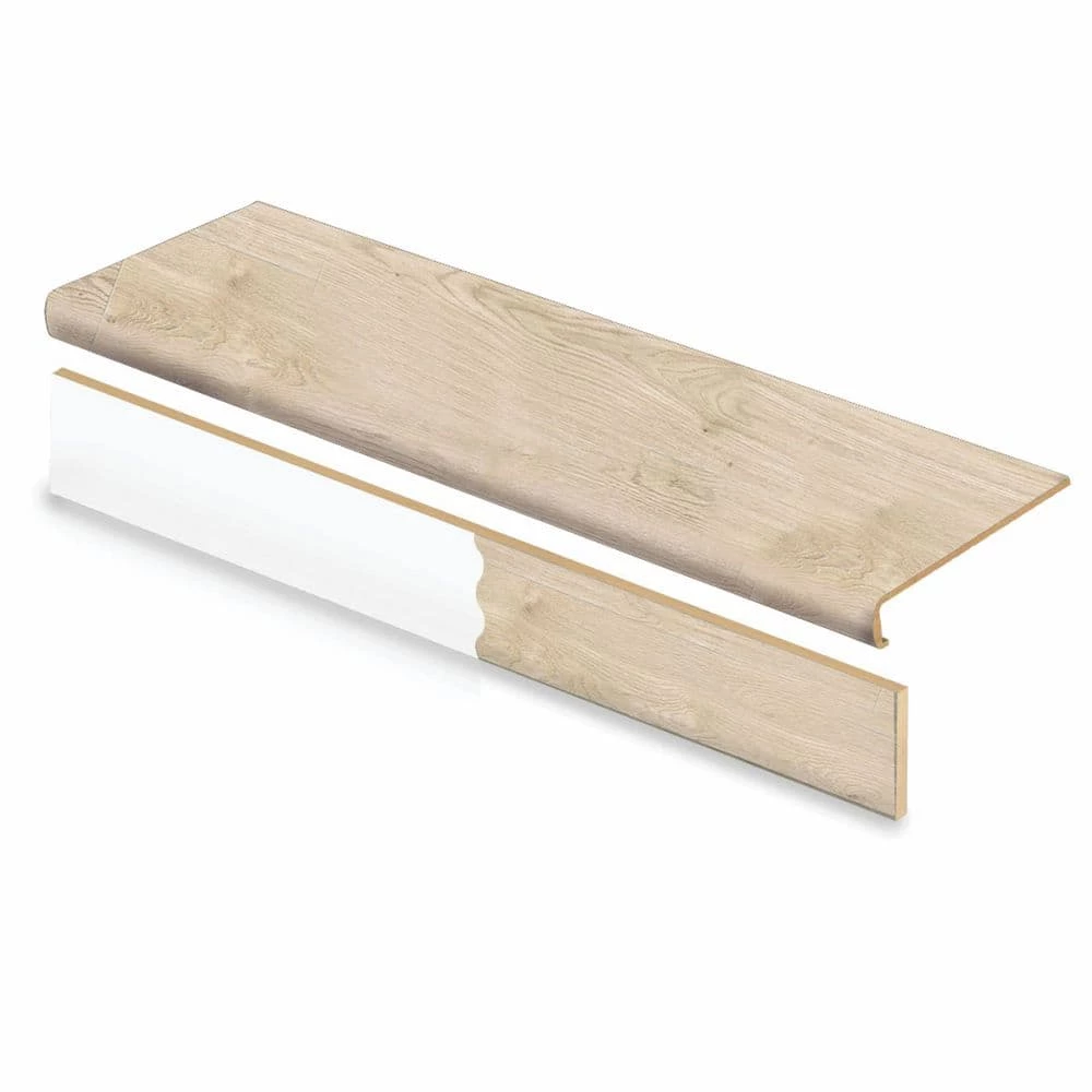 Vale View Oak Stair Tread & Reversible Riser Kit 47 in. L x 12-1/8 in. W x 2-3/16 in. T for Stairs 1-1/8" to 1-3/4" T by Cap A Tread 3 Vale View Oak Stair Tread & Reversible Riser Kit 47 in. L x 12-1/8 in. W x 2-3/16 in. T for Stairs 1-1/8" to 1-3/4" T by Cap A Tread