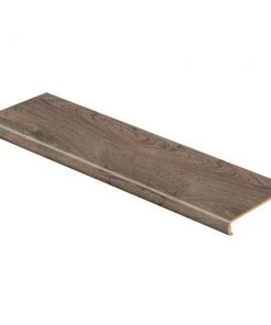 Vintage Pewter Oak 47 in. L x 12-1/8 in. W x 2-3/16 in. T Laminate to Cover Stairs 1-1/8 in. to 1-3/4 in. Thick by Cap A Tread