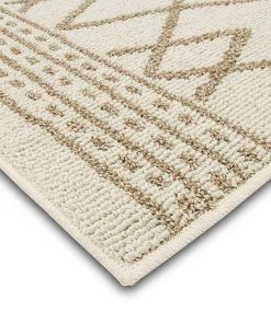 Cassius Wheat/Cream 2 ft. 6 in. x 3 ft. 9 in. Geometric Machine Washable Area Rug by Mohawk Home 12 Cassius Wheat/Cream 2 ft. 6 in. x 3 ft. 9 in. Geometric Machine Washable Area Rug by Mohawk Home -Mohawk Home Sales wheat cream mohawk home area rugs 872649 1d 1000