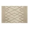 Cassius Wheat/Cream 2 ft. 6 in. x 3 ft. 9 in. Geometric Machine Washable Area Rug by Mohawk Home