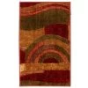 Piscasso Wine 4 ft. x 6 ft. Machine Washable Abstract Area Rug by Mohawk Home 1 Piscasso Wine 4 ft. x 6 ft. Machine Washable Abstract Area Rug by Mohawk Home -Mohawk Home Sales wine mohawk home area rugs 169800 64 1000